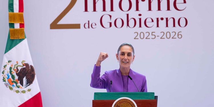 Destaca Sheinbaum estabilidad pese a aranceles de EU